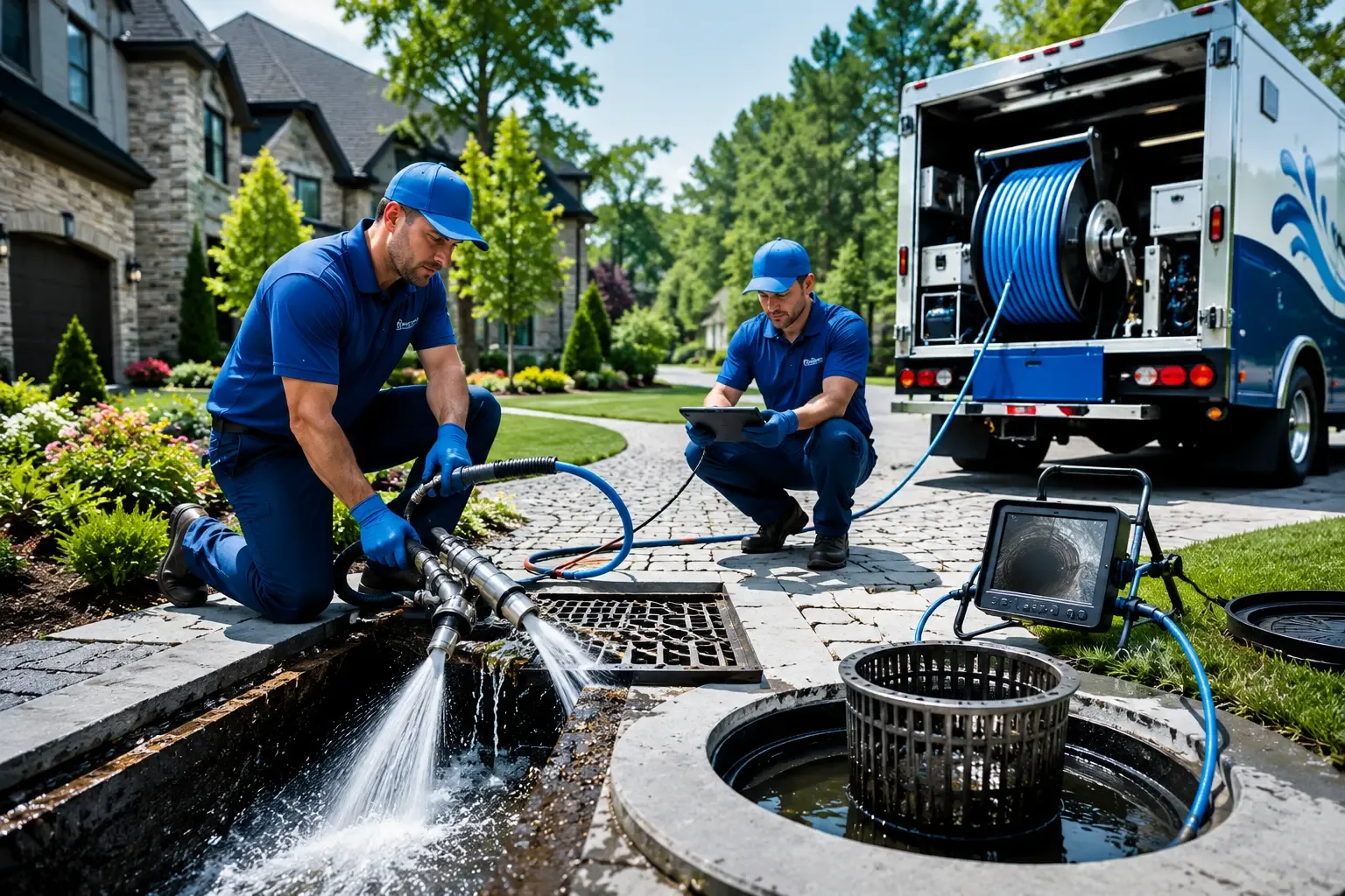 Local outdoor drain cleaning professionals in Leslie, MI